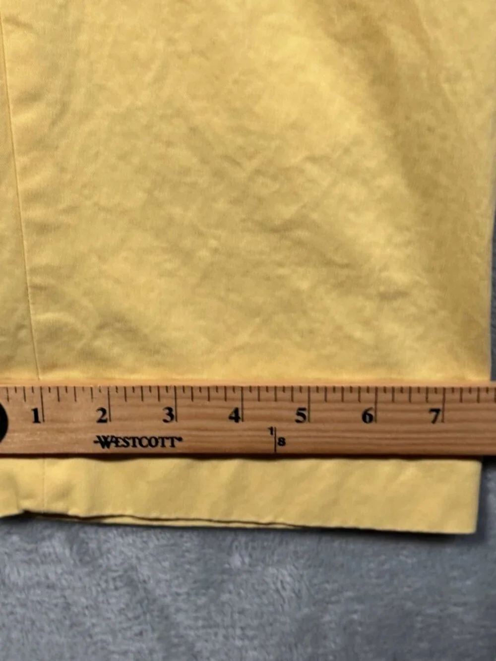 Polo Ralph Lauren Pants Mens 32x32 Yellow Bedford Flat Front Chino Stretch